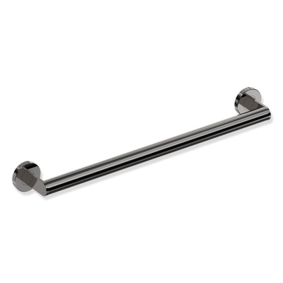 HEWI Metallics 60cm Support Rail - Glossy Black Chrome